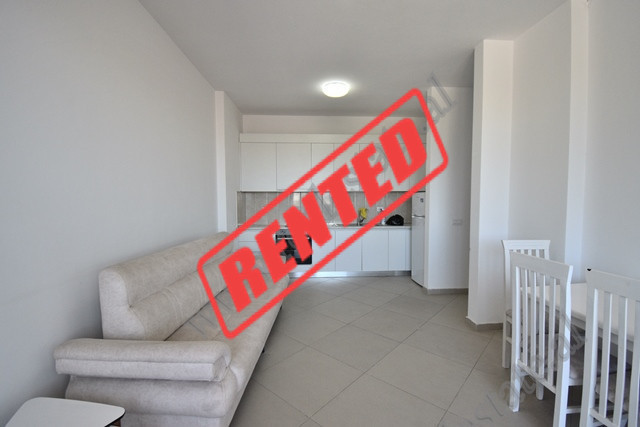 Apartament 1+1 me qira ne rrugen e Dibres, ne Tirane.
Ndodhet ne katin e 3-te te nje pallati te ri 